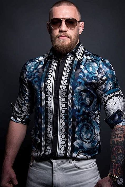 conor mcgregor shirt versace|How to Get Conor McGregor’s Style .